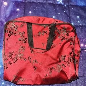 Red Chinese handbag